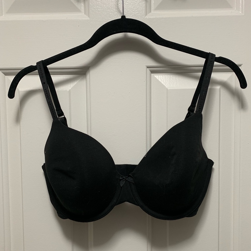 Black VS Lined Perfect Coverage 34DD, Never Worn